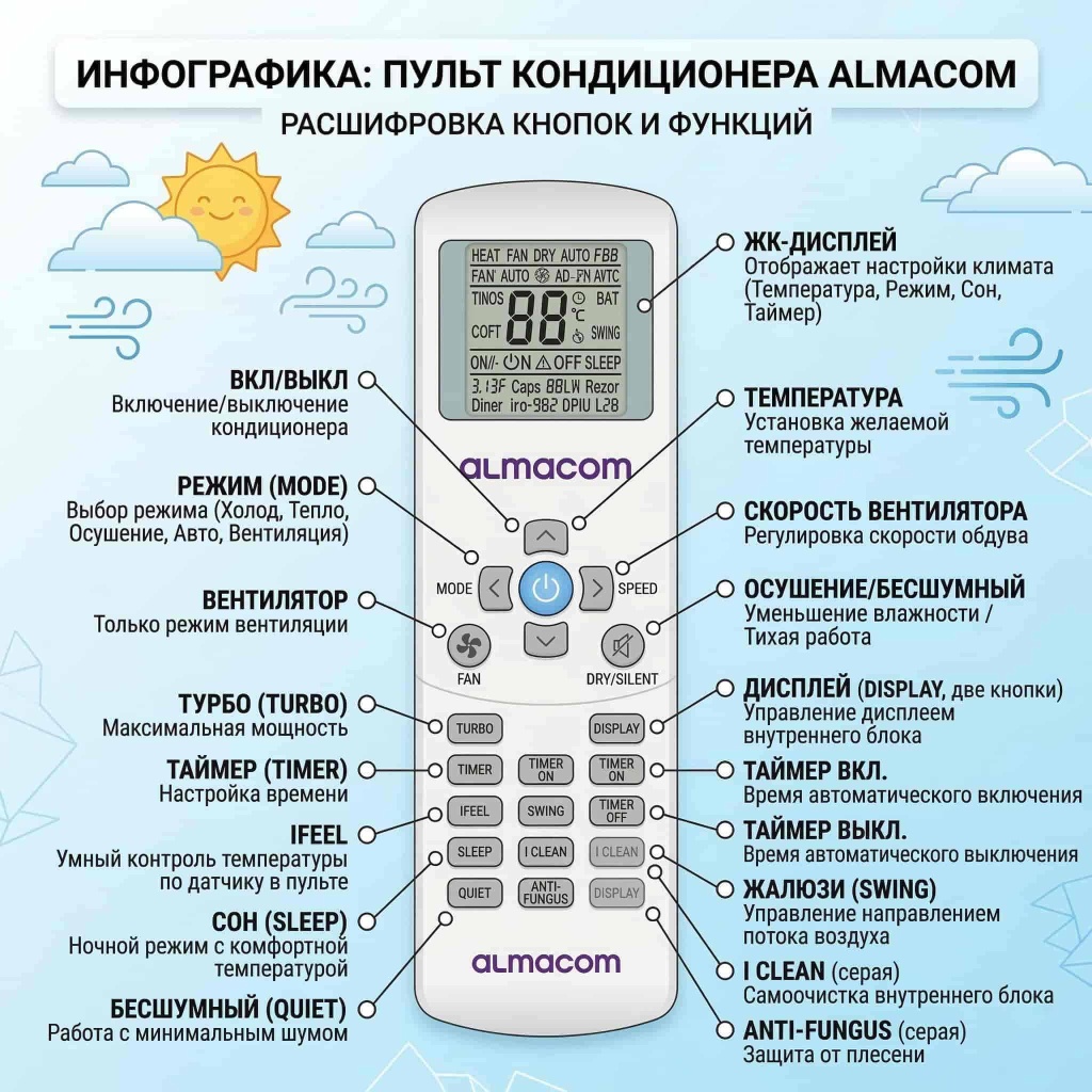 инструкция к пульту almacom
